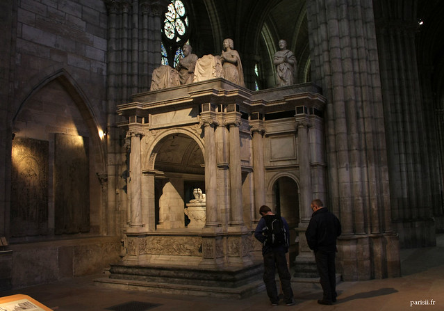 Le tombeau de François Ier, un splendide Arc de Triomphe