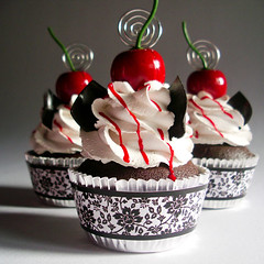 Black Forest Faux Cupcakes