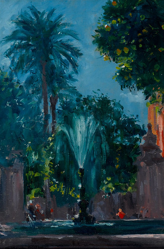 Fountain in Cordoba. Robert David Gauley