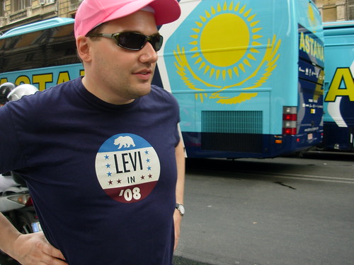 Me, in front of the Astana Truck