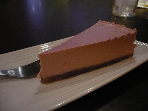strawberry cheesecake at remedy edmonton