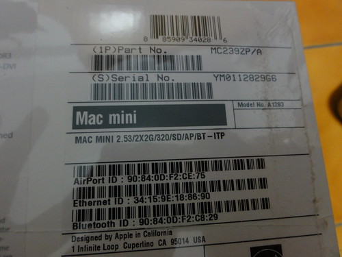 我買的是高階款的Mac mini