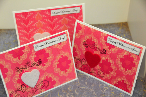 handmade cards for valentines day. handmade valentines day cards