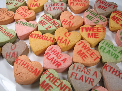 Valentine Heart Candy Cookies