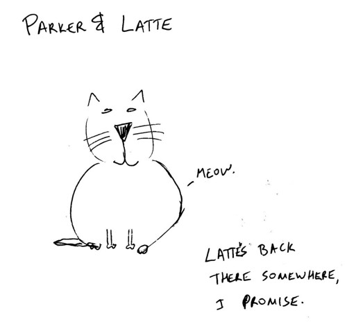 366 Cartoons - 008 - Parker & Latte
