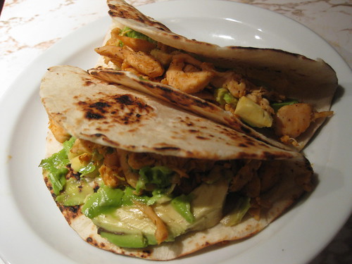 Chicken & Avocado Tacos