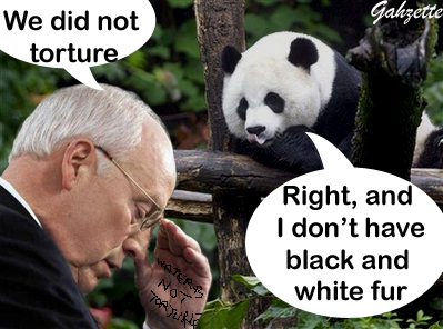 Cheney Lying to Panda
