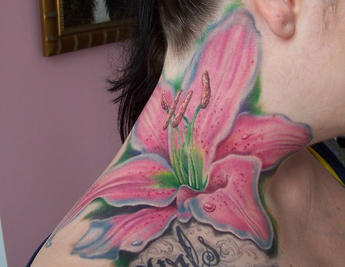 tiger lilies tattoo