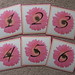 Hot Pink Fuschia & Orange Gerber Daisy Wedding Table Numbers <a style="margin-left:10px; font-size:0.8em;" href="http://www.flickr.com/photos/37714476@N03/4639027587/" target="_blank">@flickr</a>
