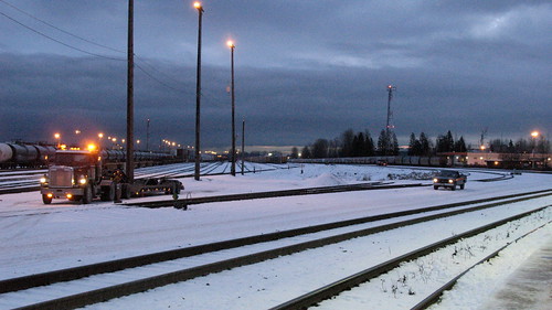 PoCo Station, one winter morning
