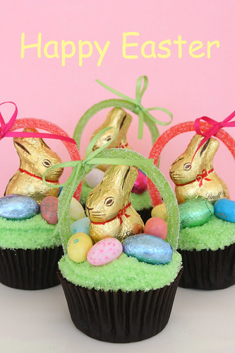 easter bunny cupcakes. Easter Bunny Cupcakes