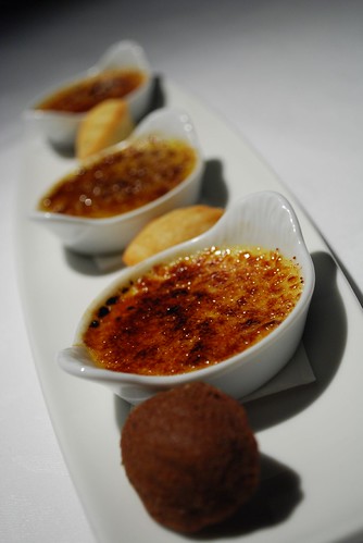 Mini Creme Brulee  - Guillaume at Bennelong - by Julia