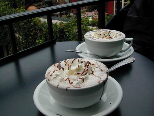 Hot Cocoa @ local cafe