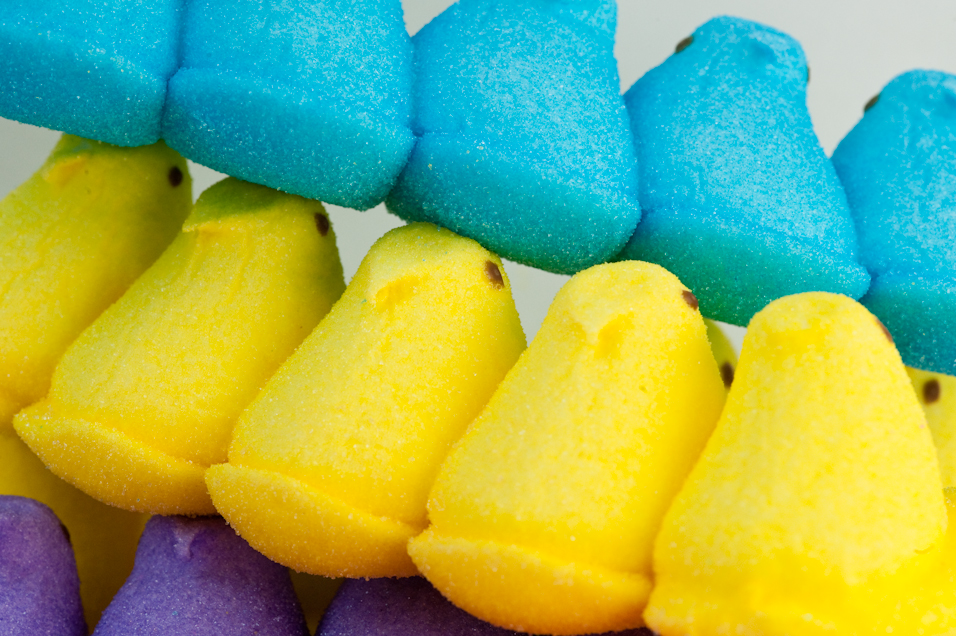 Leaning Tower of Peeps