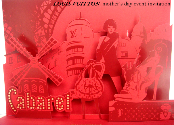 Louis Vuitton Mother's Day Event Invitation