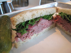 noon midtown - lamb sandwich .. upclose and personal