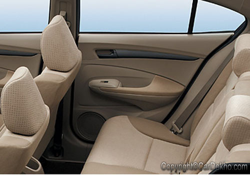 Honda City Rear Seats Interior Photo 