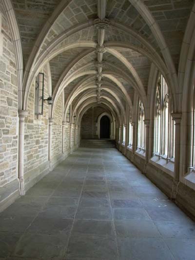 Outside corridor Princeton University