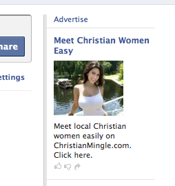 Busty Christian Singles Ad