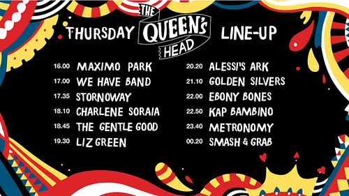 The Queen's Head Line-Up - 25 June, Thursday