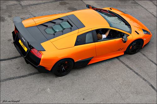 Lamborghini Murcielago LP670SV Alex Penfold Tags auto above orange black