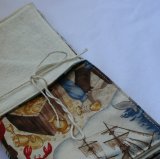 arghhh! pirate napkins set of  four 100% $HC auction