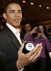 Obama and His Magic 8 Ball