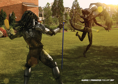 Aliens vs Predator swingball