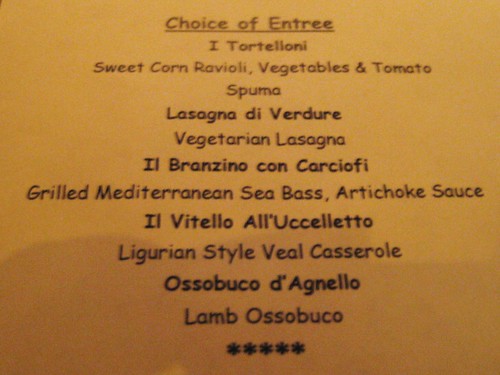 Menu @ Valentino Italian Restaurant by you.