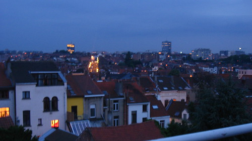 Brussels at twilight