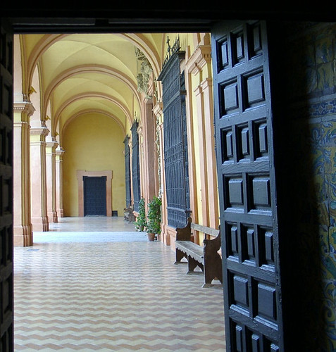 Doorway Castle Seville, Spain