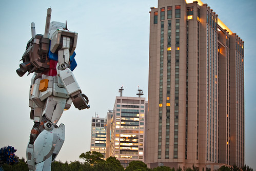 Gundam tamaño real Tokio 2
