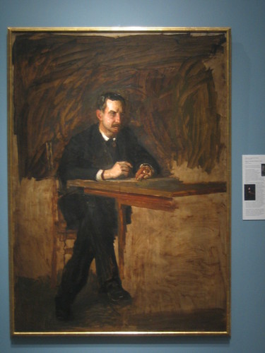 Portrait of Professor William D. Marks, Thomas Cowperthwait Eakins _ 1916