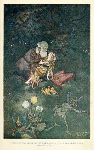 002-Charles Folkard- British fairy and folk tales -1920-Las hadas caidas