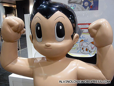 Close-up of the Astroboy figurine