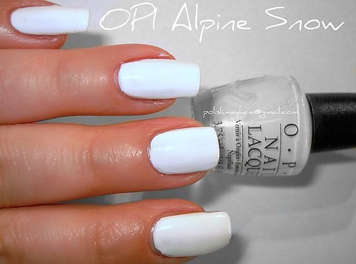 8. OPI "Alpine Snow" Nail Polish - wide 2