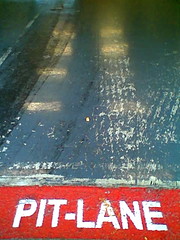 Pit lane