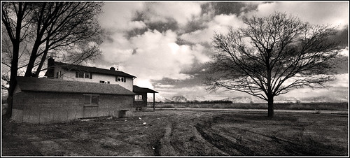 Abandoned House and Barn