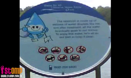 Inconsiderate people disobey rules and fish at Upper Pierce reservoir