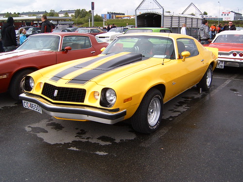 My first car was a'74 Camaro It was yellow like this one but didn't have