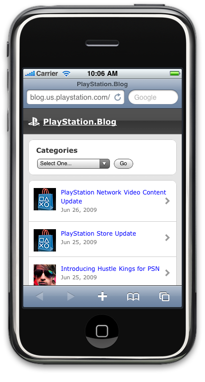 PlayStation.Blog mobile