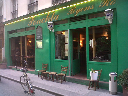Le Pouchla, rue Mandar à Paris