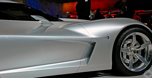 Chevy Stingray Corvette Concept Closeup by Chad'sCapture