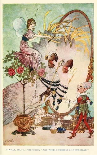 007- Charles Folkard- British fairy and folk tales -1920-Borlas de plata