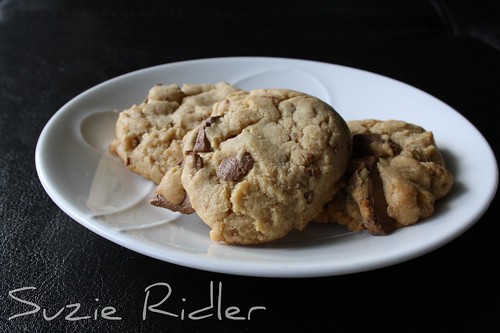Peanut Butter Toffee Cookies