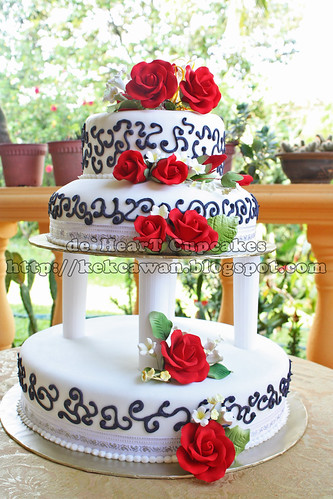 Cake 3 tier sanisah II