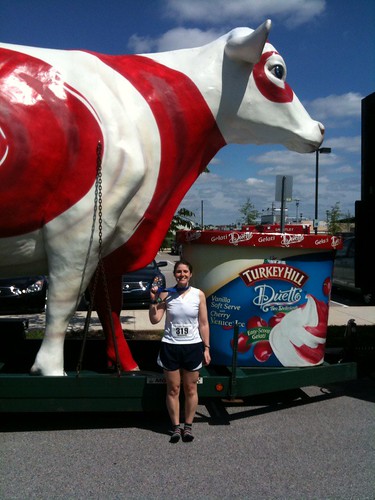 Giant Red Cow