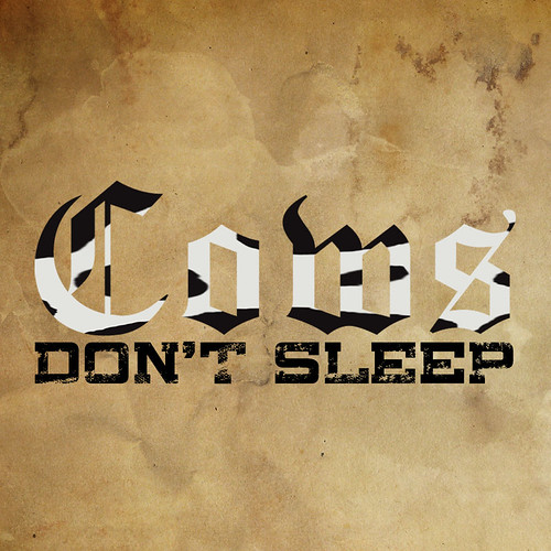 Cows Don't Sleep -Logo.