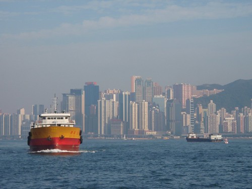 Hong Kong desde el agua