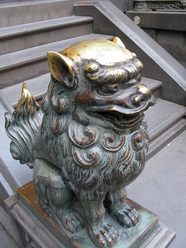 三峽－祖師爺廟裡的獅子